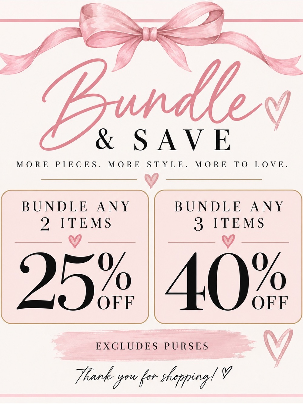 Bundle Sale!!